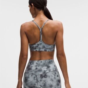 Lululemon Athletica Green Flow Y Sports Bra